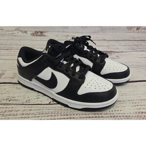 Nike Dunk Low Black White Panda Sneakers Womens Size 7 No Box